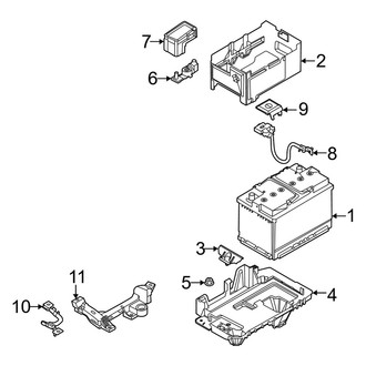 Kia OE - Electrical - Battery (Conventional), (EX / LX / S / SX / SX Prestige / X-Line EX / X-Line S / X-Line SX Prestige)