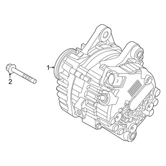 Kia OE - Electrical - Alternator (EX / LX / S / SX / X-Line S C Engine VIN Character)