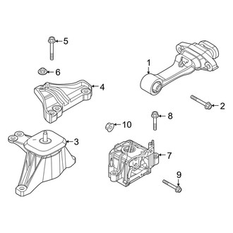 Kia OE - Engine / Transaxle - Engine & Transmission Mounting