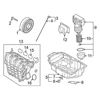 Kia OE - Engine / Transaxle - Engine Parts (C Engine VIN Character)