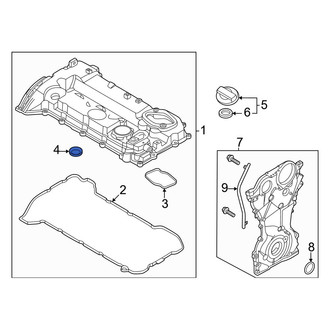 Kia OE - Engine Valve Cover Washer Seal
