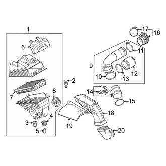 Kia OE - Engine / Transaxle - Air Intake (F Engine VIN Character)