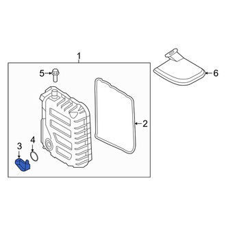 Kia OE - Automatic Transmission Cover Drain Plug