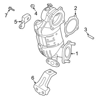 Kia OE - Exhaust System - Manifold (1.6L)