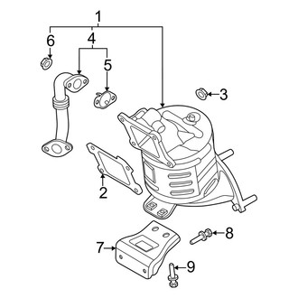 Kia OE - Exhaust System - Manifold (C Engine VIN Character)