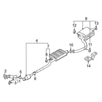 Kia OE - Exhaust System - Exhaust Components