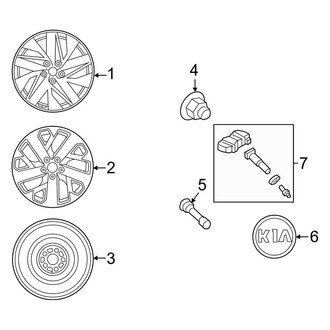 Kia OE - Wheels (18" Wheel)