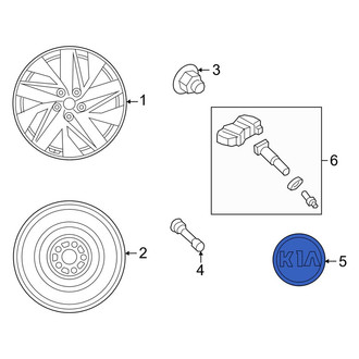 Kia OE - Wheel Cap