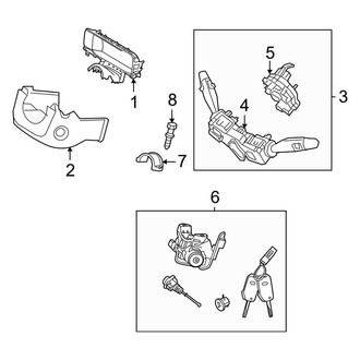 Kia OE - Steering Column - Shroud, Switches & Levers