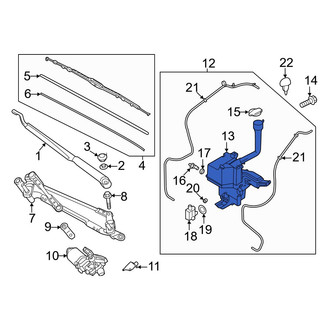 Kia OE - Washer Fluid Reservoir