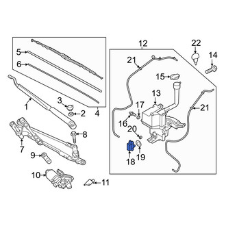 Kia OE - Windshield Washer Pump