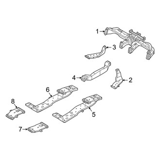 Kia OE - Instrument Panel - Ducts (Hybrid EX / Hybrid SX Prestige / Plug-In Hybrid EX / Plug-in Hybrid SX Prestige)