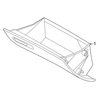 Kia OE - Instrument Panel - Glove Box (EX / LX / S / SX / X-Line EX / X-Line SX Prestige / X-Pro)