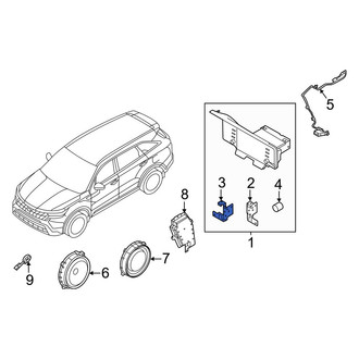 Kia OE - Left GPS Navigation System Bracket