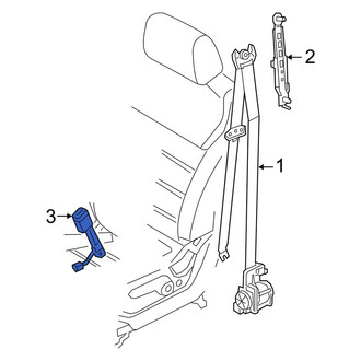 Kia OE - Center Left Seat Belt Receptacle