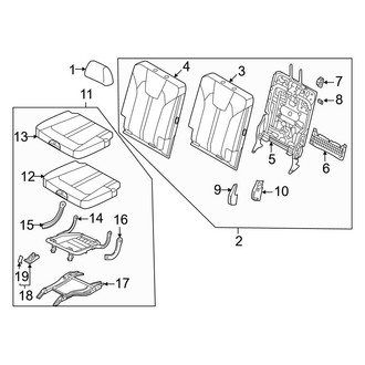 Kia OE - Seats & Tracks - Third Row Seats