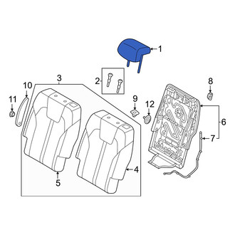 Kia OE - Center Right Headrest