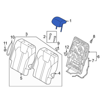 Kia OE - Center Left Headrest