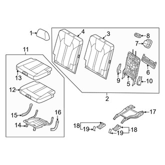 Kia OE - Seats & Tracks - Third Row Seats
