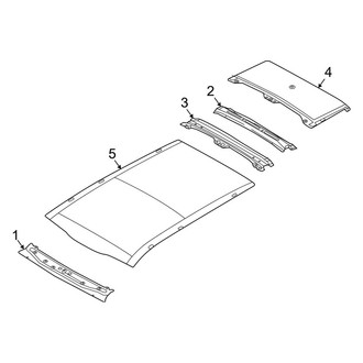 Kia OE - Roof & Components (With Panoramic)