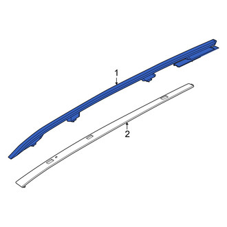 Kia OE - Left Roof Luggage Carrier Side Rail