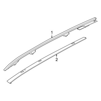 Kia OE - Roof - Luggage Carrier (With Panoramic, with Bridge Type)