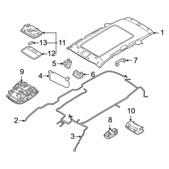 Kia OE - Roof - Interior Trim (With Panoramic)