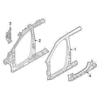 Kia OE - Pillars, Rocker & Floor - Aperture Panel