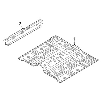 Kia OE - Pillars, Rocker & Floor - Floor & Rails
