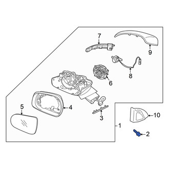 Kia OE - Door Mirror Bolt