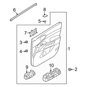 Kia OE - Front Door - Interior Trim