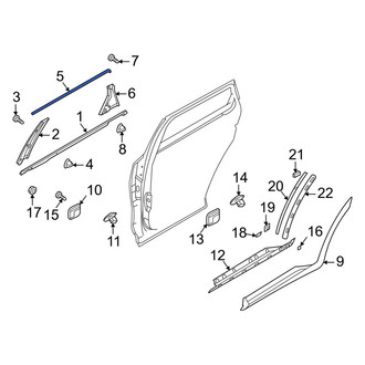 Kia OE - Front Right Door Reveal Molding