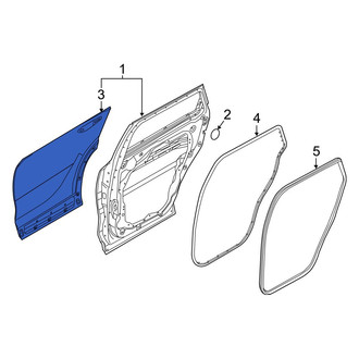 Kia OE - Rear Left Outer Door Outer Panel