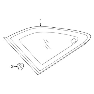 Kia OE - Quarter Panel - Glass