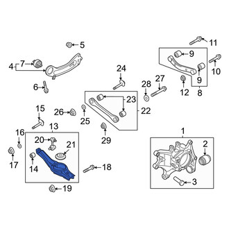 Kia OE - Front Left Suspension Control Arm