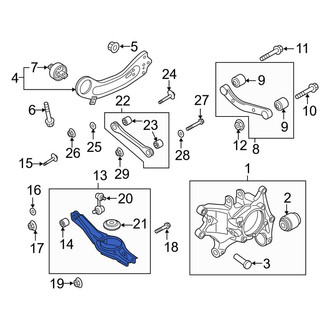 Kia OE - Front Right Suspension Control Arm
