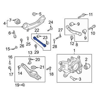 Kia OE - Rear Lower Forward Suspension Control Arm