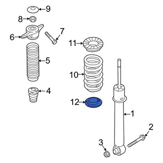 Kia OE - Rear Lower Coil Spring Insulator