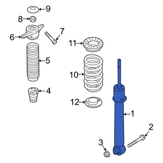Kia OE - Rear Suspension Shock Absorber