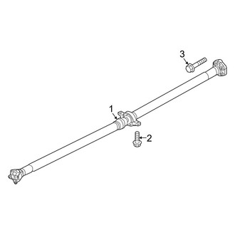 Kia OE - Rear Suspension - Drive Shaft (LX / S / X-Line S AWD)