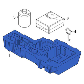 Kia OE - Rear Trunk Floor Storage Box