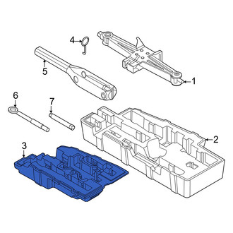 Kia OE - Rear Trunk Floor Storage Box