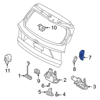Kia OE - Rear Liftgate Stop Bumper