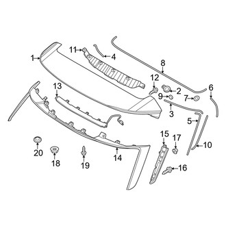 Kia OE - Lift Gate - Rear Spoiler