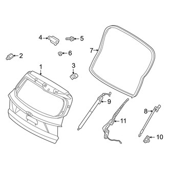 Kia OE - Lift Gate - Gate & Hardware