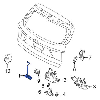 Kia OE - Rear Liftgate Latch Handle