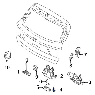 Kia OE - Liftgate Latch Bolt