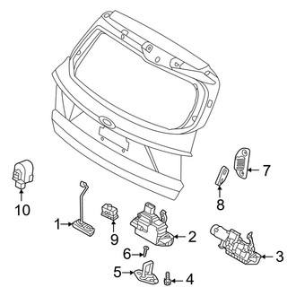 Kia OE - Lift Gate - Lock & Hardware