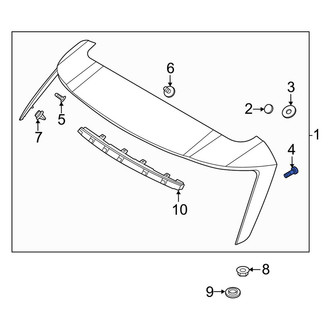 Kia OE - Spoiler Screw
