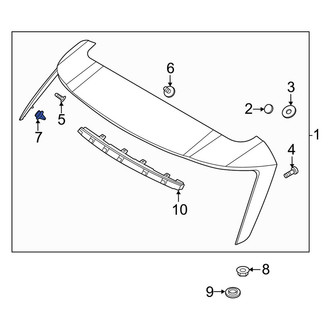 Kia OE - Spoiler Clip